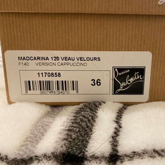 Christian Louboutin Madcarina Wedge Heels - Picture 2 of 9